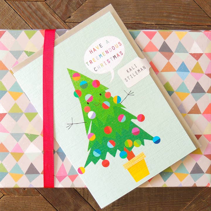 Kali Stileman Publishing - Wholesale Christmas Card - CH03 Christmas Tree Greetings Card1