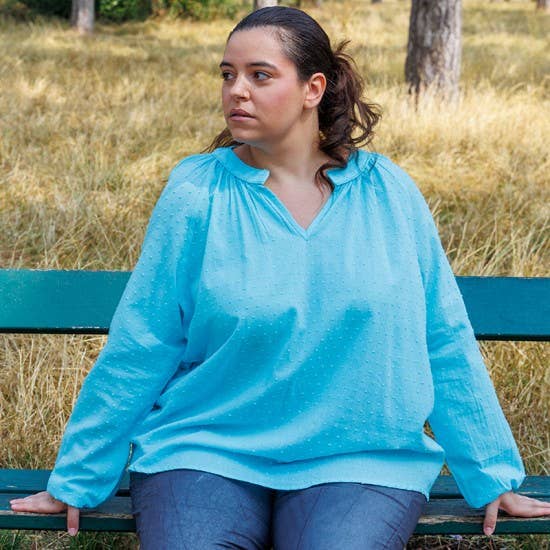 Coralie Bijasson - Wholesale Craft Sewing Kit - Pattern Estelle - Tunic - FR 34/56, US 2/24, UK 6/281