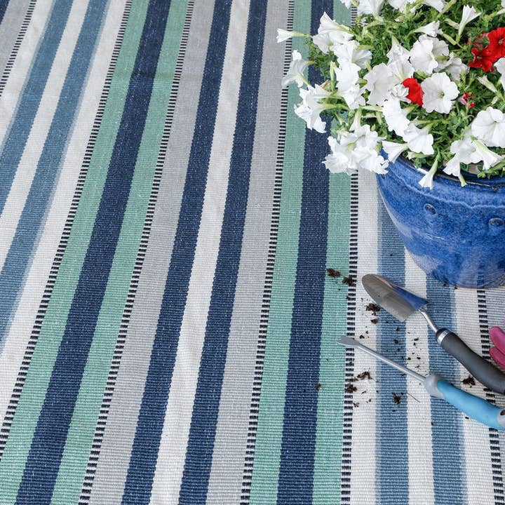 Bristol Indoor/Outdoor Handmade Flatweave Rug for wholesale by Company C