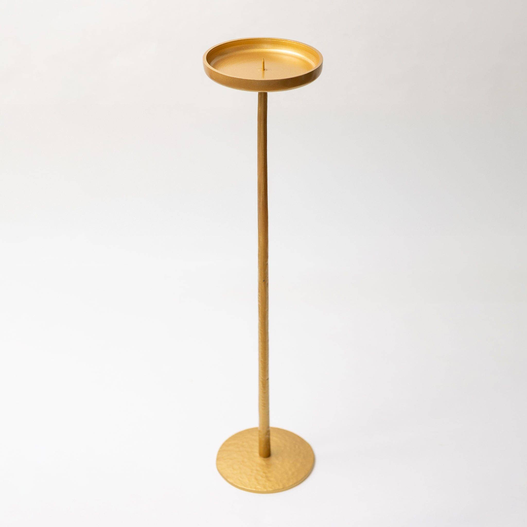 Brass bee – wholesale Candle holder – Tall Hammered Gold Candle Holder – 675mm1
