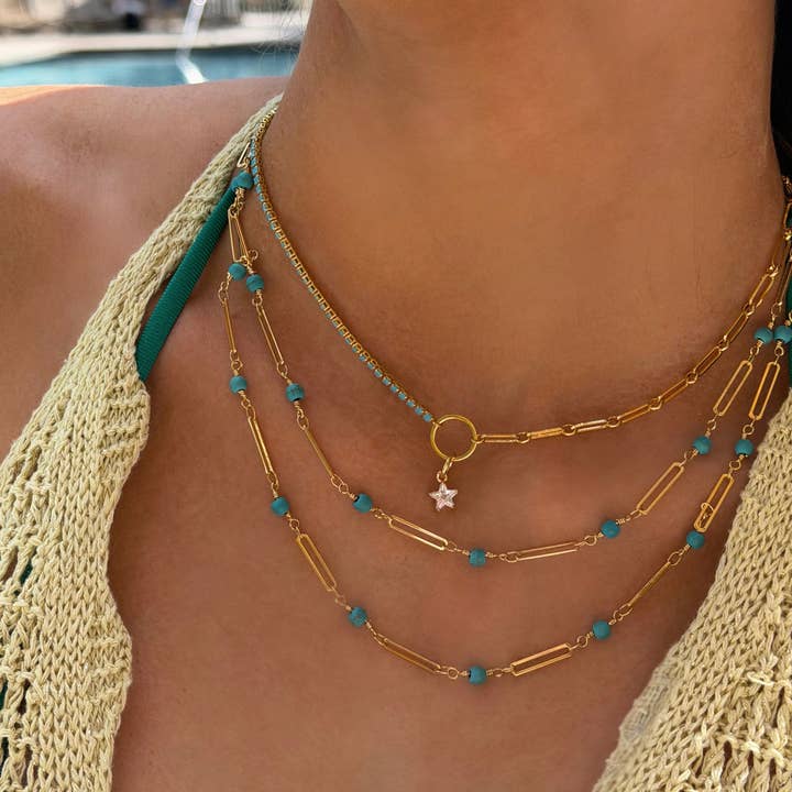 Santorini Lager-på-lager Halsband för wholesale av Belle By Elle