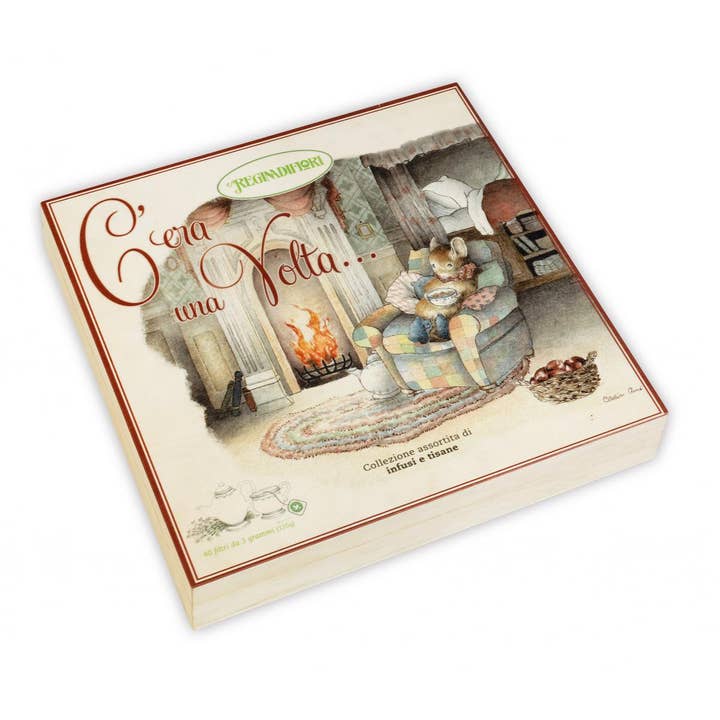 pirotta srl - Wholesale Tea Bags - Herbal Teas and Infusions Once Upon a Time - Wooden Box 40 Filters1