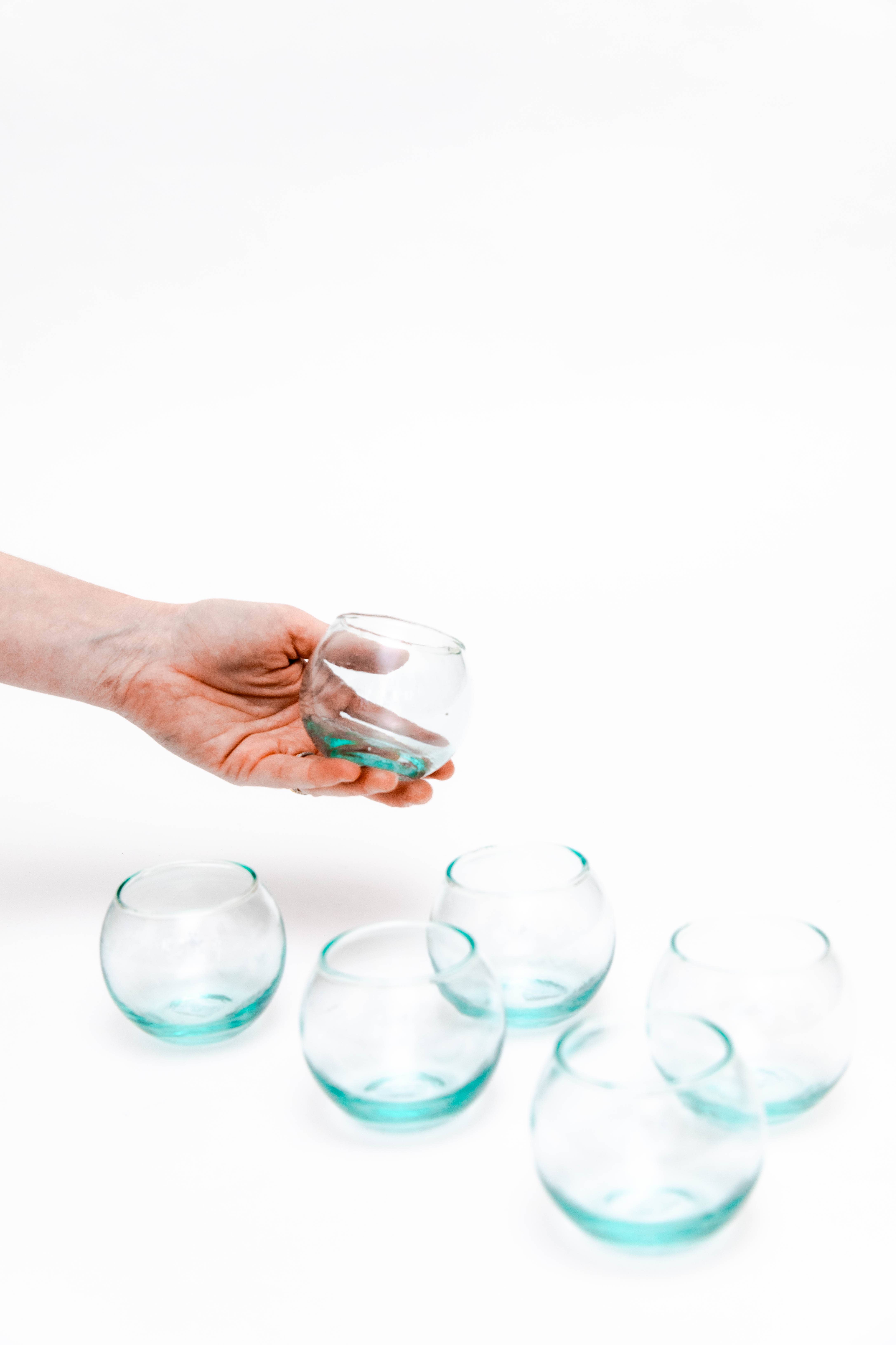 Voyage - Wholesale Candle Holder - Mini Round Votive Candle/ Glass - S (24)1