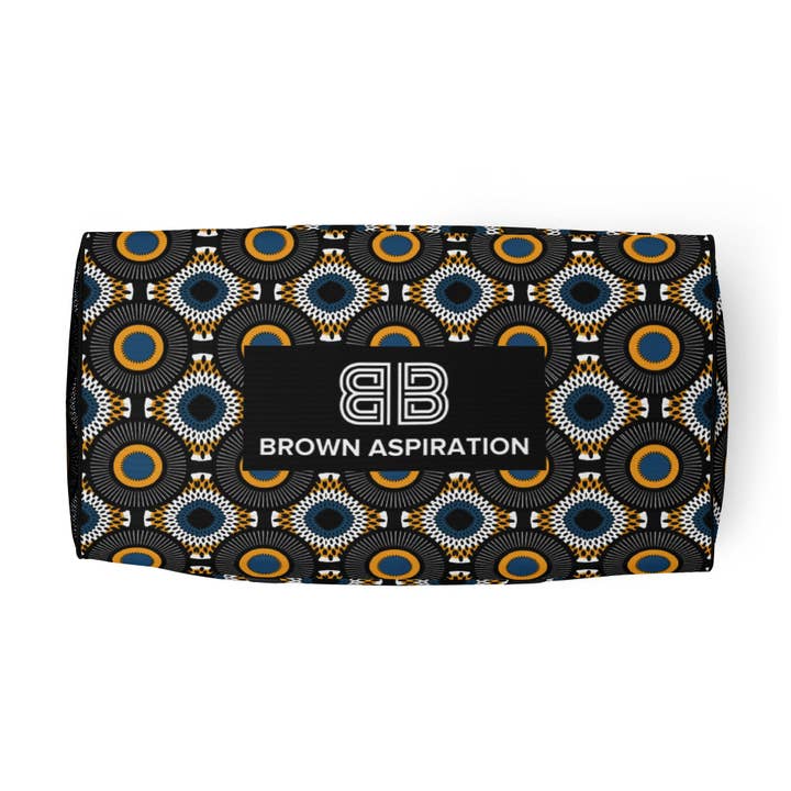 Brown Aspiration - Wholesale Weekender Bag - Women's - Ankara Wax Duffle bag7