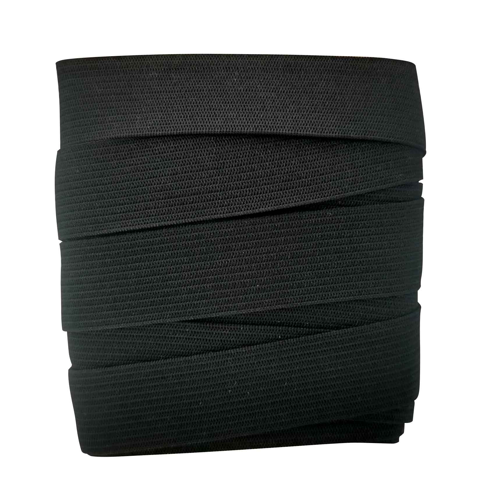 Max-Link Solutions Ltd – wholesale Craft supplies – Darnn Black Elastic (20mm x 4meters),Stretchable Flat Band1