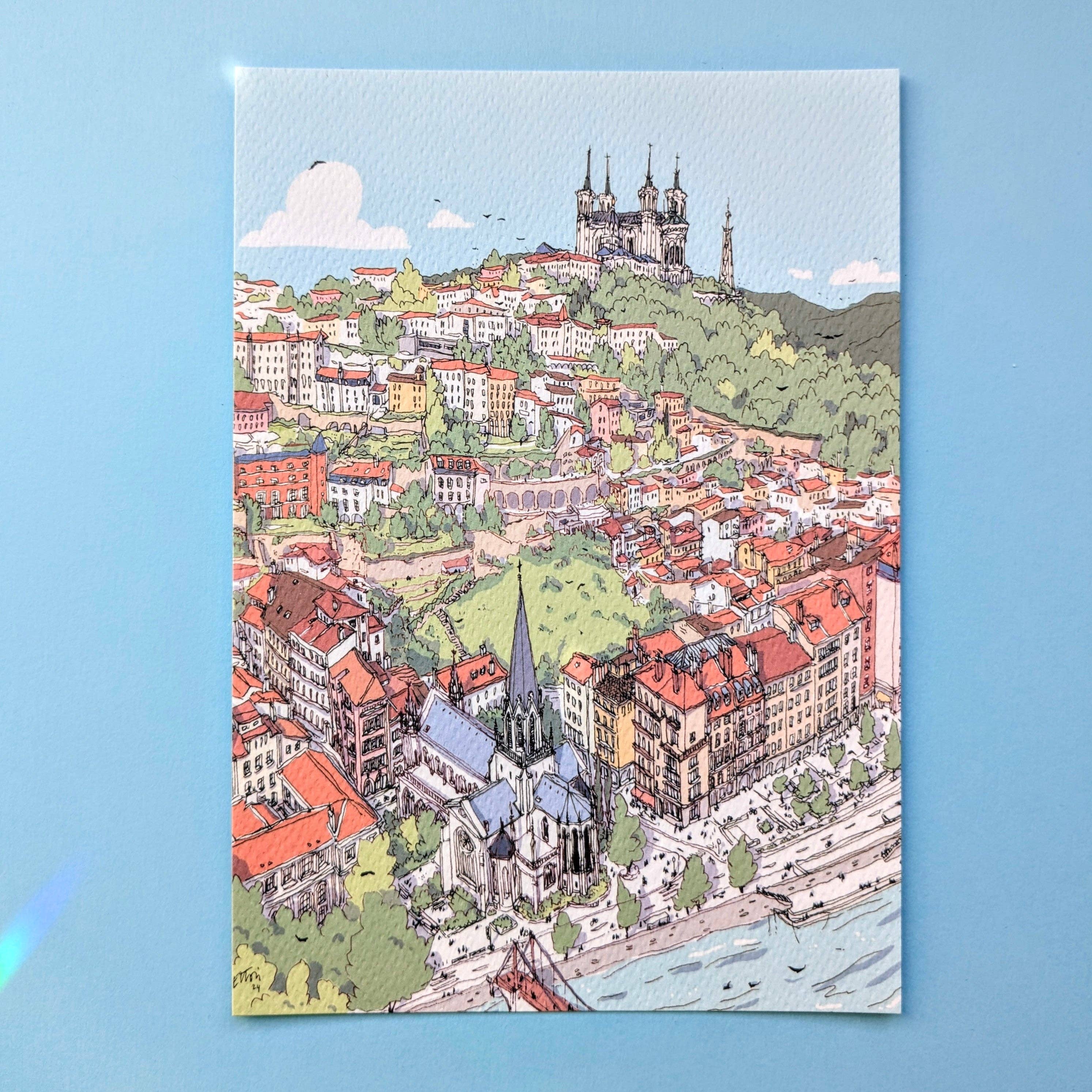 EMILIE ETTORI ILLUSTRATION - Wholesale Art Print - St Georges5