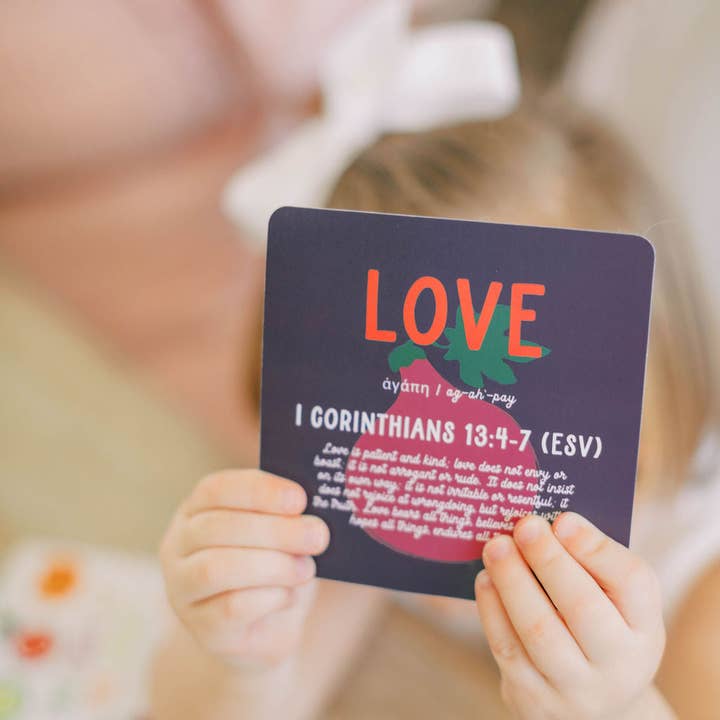Tiny Theologians - Wholesale Learning Cards - Kids & Baby - Fruit of the Spirit Cards for Kids15