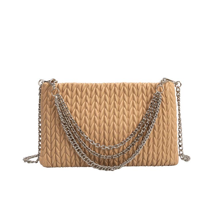 Melie Bianco - Wholesale Crossbody Bag - Women's - Erin Tan Small Crossbody Bag
