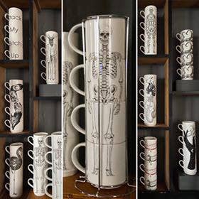 Charlotte Clark Ltd – wholesale Coffee mug – Stack My Bitch Up Stacking Mug Set (Stoneware)1