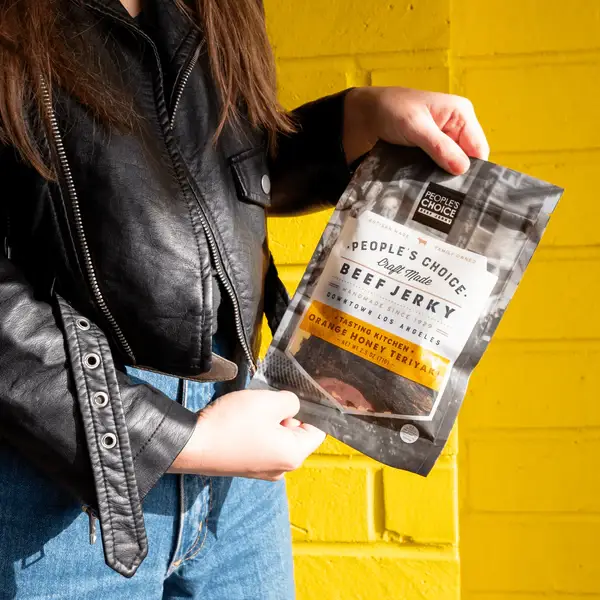 People's Choice Beef Jerky - Wholesale Jerky - Test Kitchen - Orange Honey Teriyaki Beef Jerky 2.0oz1