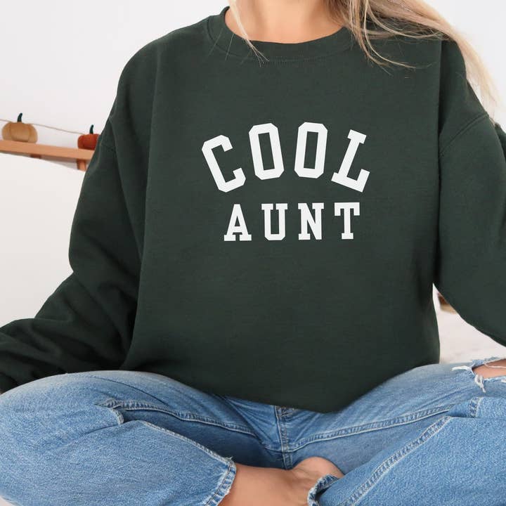 P E T I T R U E – Camisola gráfica - Mulher por atacado – Camisola de Tia Fixe para o Dia da Mãe3