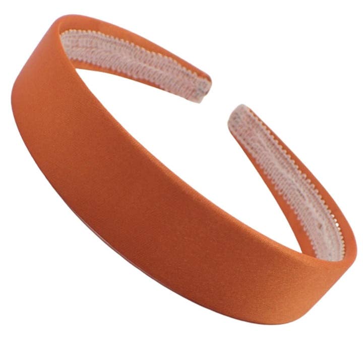 Topkids Accessories - Wholesale Fashion headband – women's - Satin Alice Headband Head Band Hairband Hair Band Women for Adult Girls Kids School 60s 70s 80s Plain Aliceband 2.5cm 1" Thick Wide Hard2