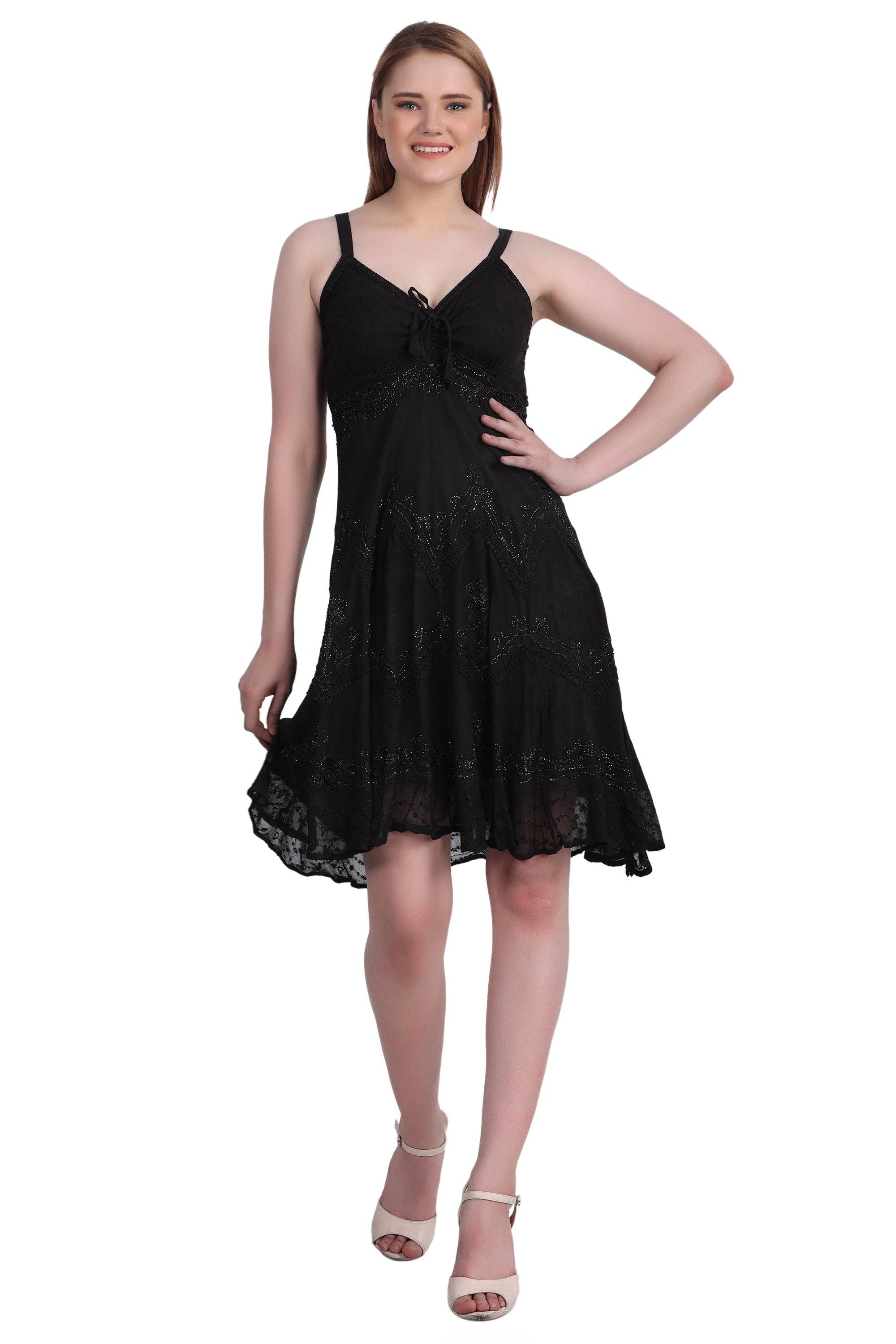 Advance Apparels - Vente Robe – femme - Robe mi-longue délavée à l'acide 13044