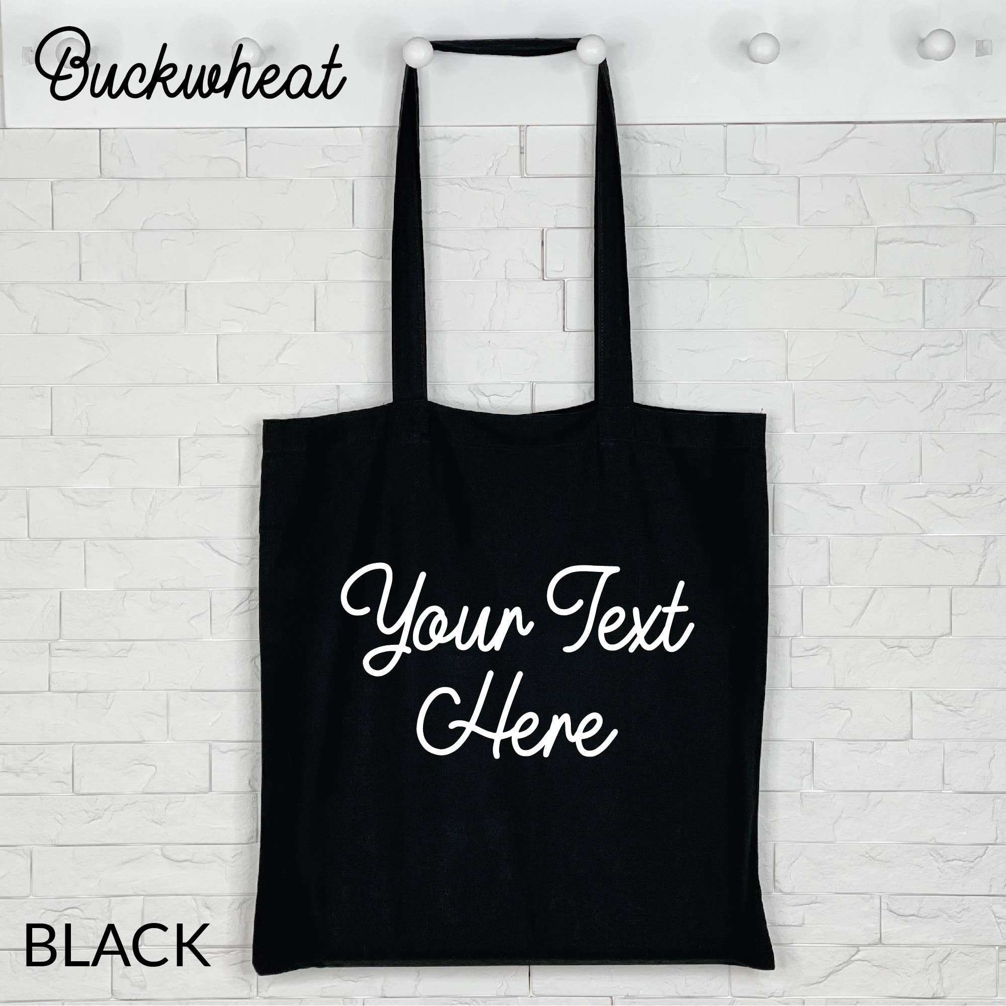 Lovetree Design – wholesale Tote bag – Unisex – Personalised Black Tote Bag5