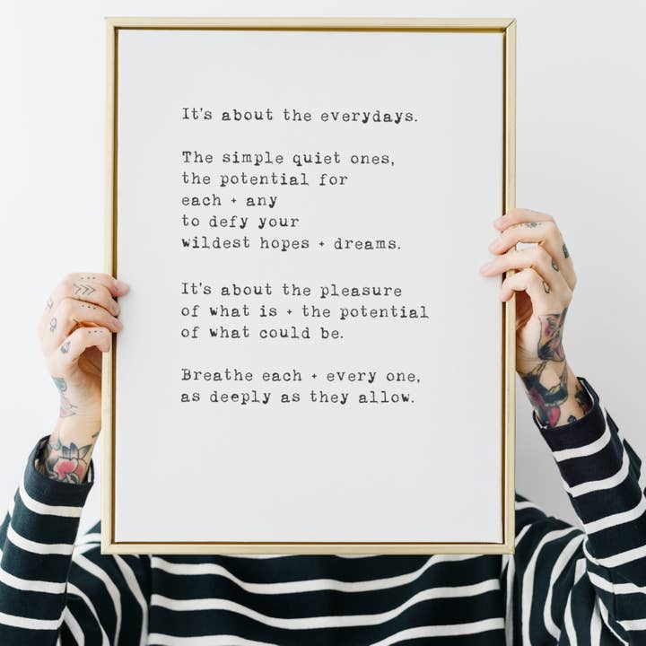 Everydays | Art Print for wholesale by LILOU