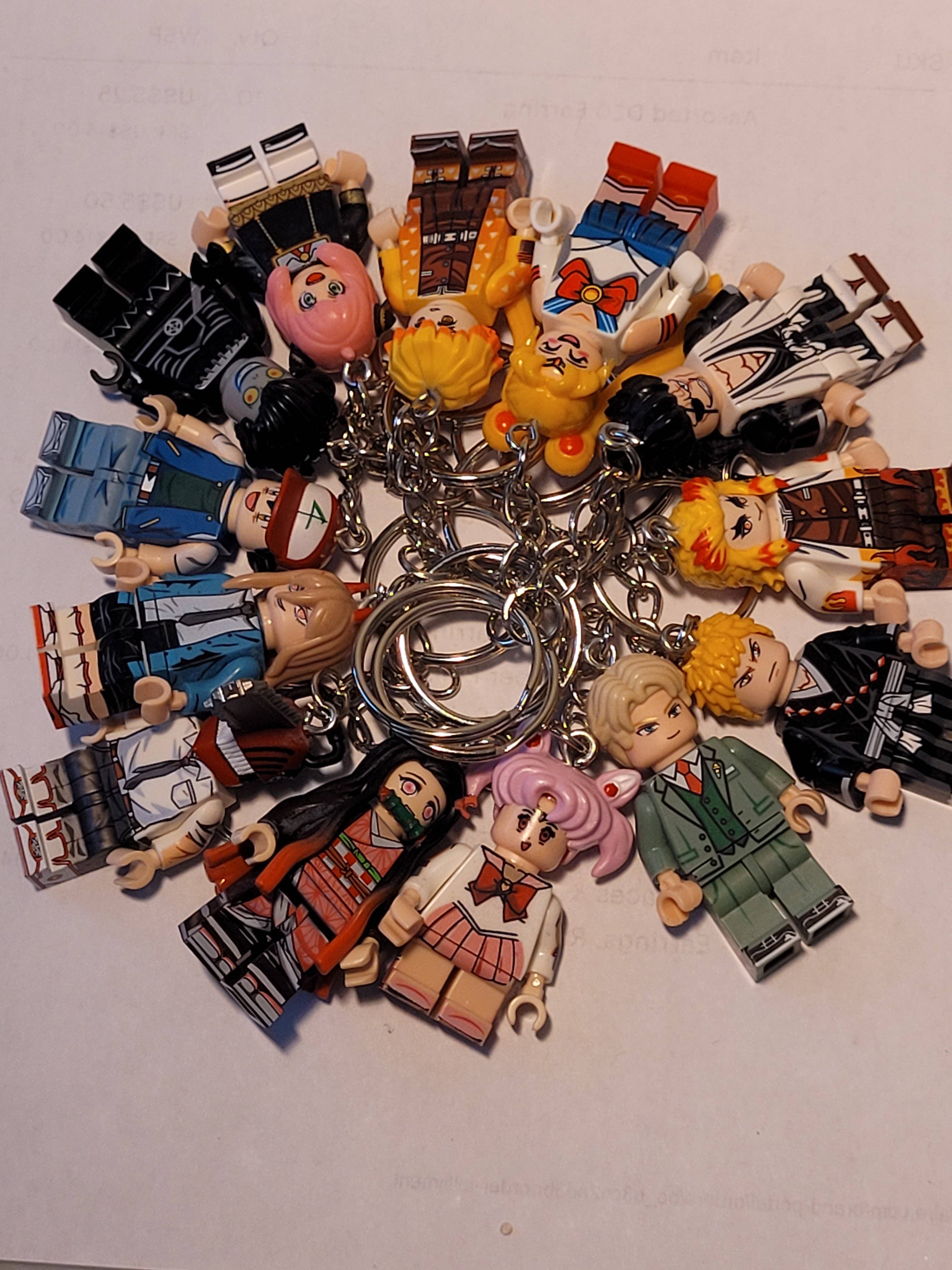 Con-Quest Crafts - Vente Porte-clés – unisexe - Porte-clés pour figurines inspirés des anime et des mangas 12