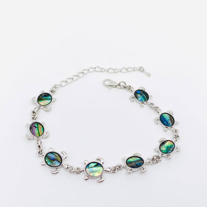Mio Queena - Wholesale Charm/Dangle Bracelet - Multi-style Abalone Shell Metal Chain Bracelets