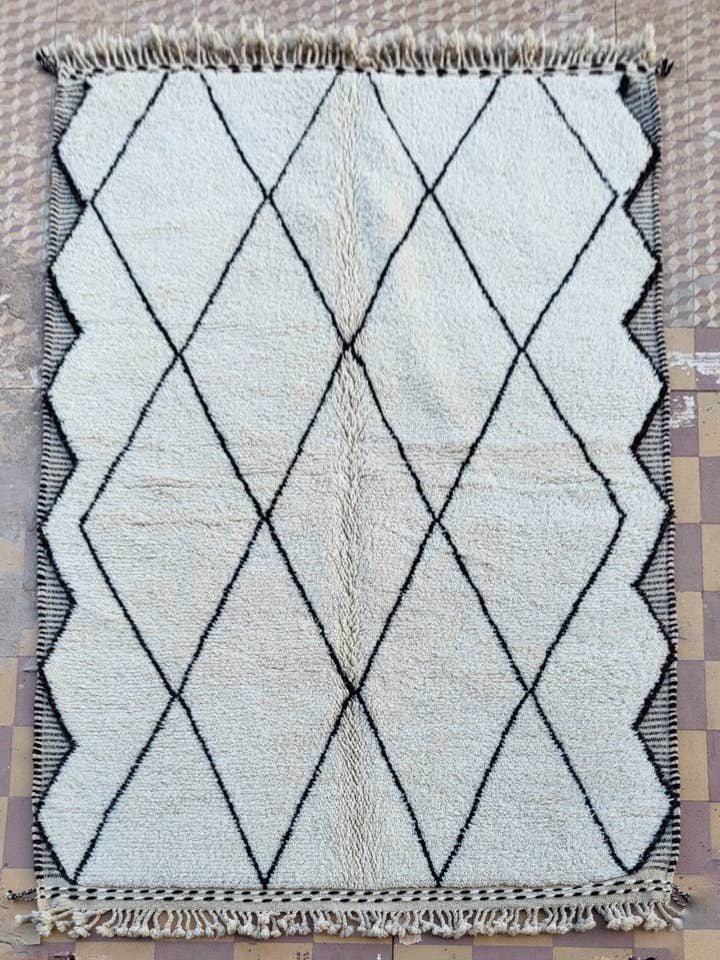 Beni Ouarain Teppich — MOONLINE ca. 260 x 165 cm für den Großhandel von SOUK in the CITY