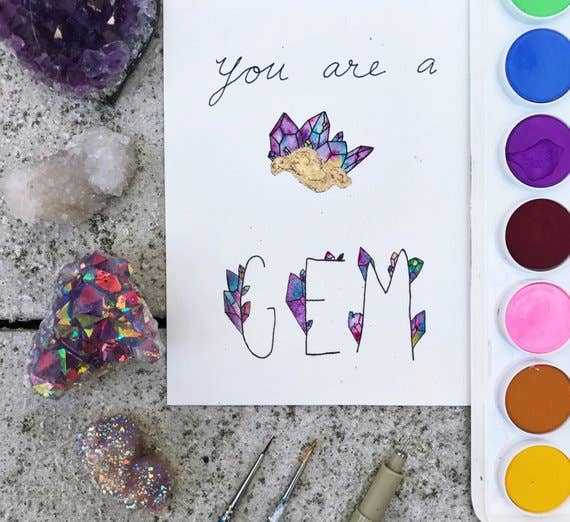 Jess Weymouth - Wholesale Everyday Greeting Card - Gem Greeting Card1