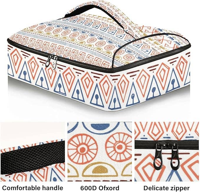 VIGOR - Wholesale Food Storage Wrap/Bag - Casserole Carriers for Hot or Cold Food Reusable Casserole3