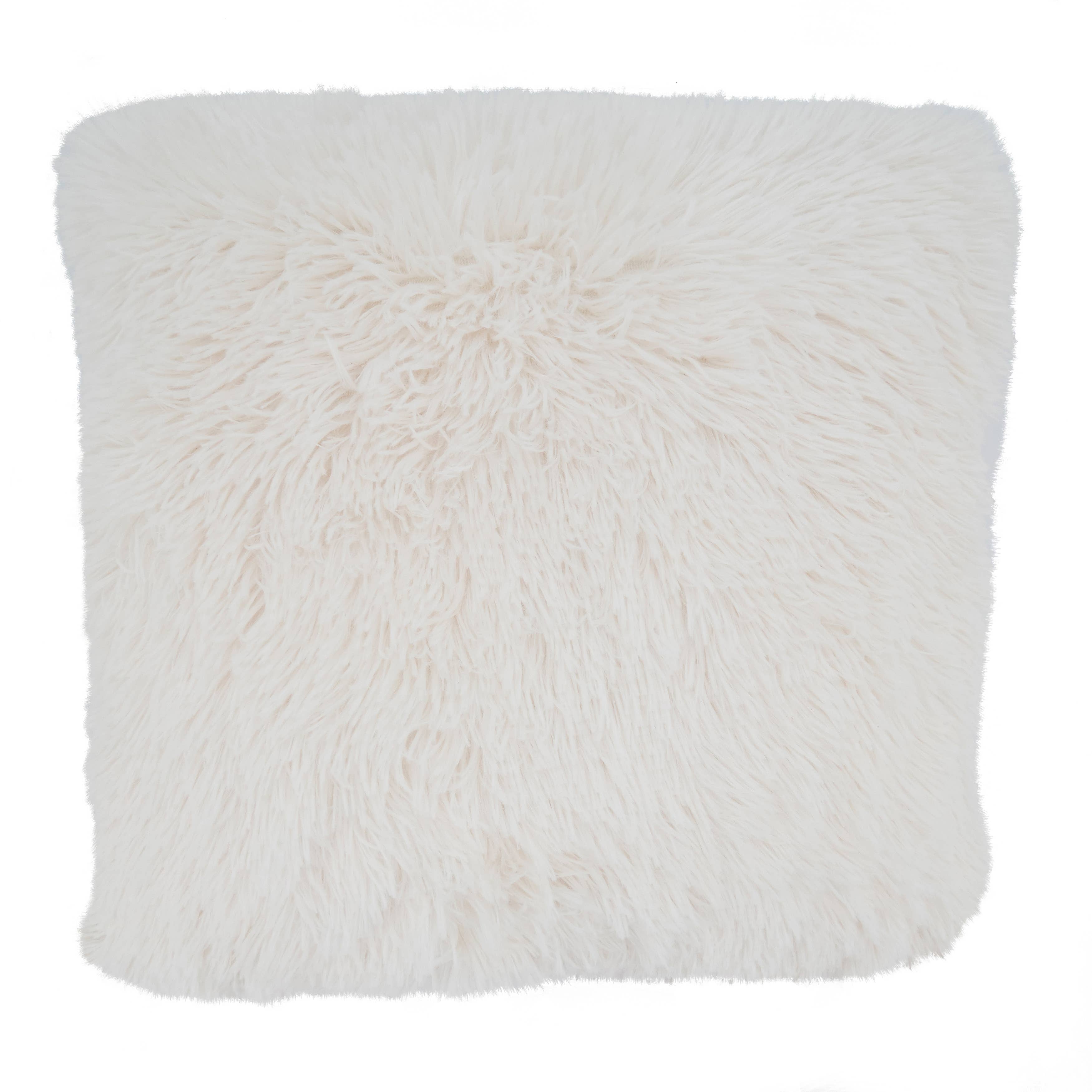 Saro Lifestyle - Wholesale Throw/Decorative Pillow - Throw Pillow With Faux Fur Design11