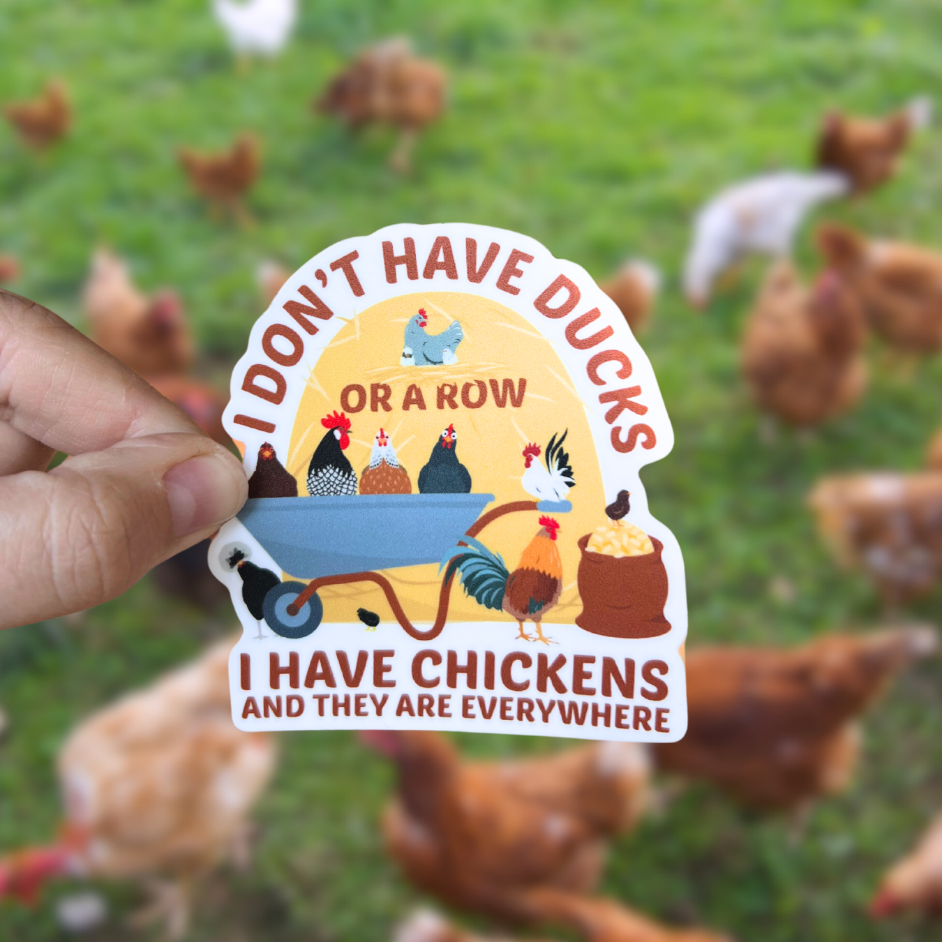 Little Traveling Llama - Wholesale Sticker - Chicken Sticker Set of 51