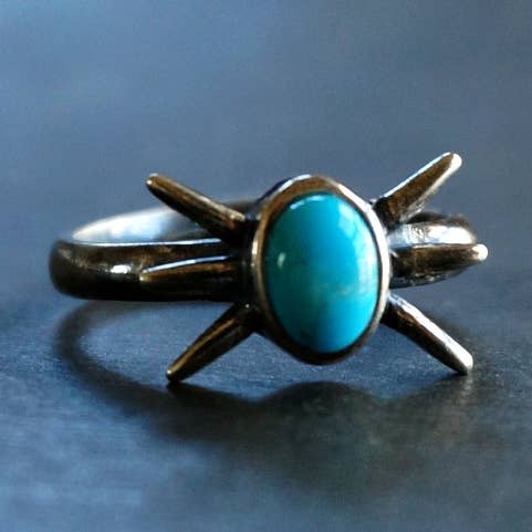 Kanti Turkos Ring för wholesale av Sowell Jewelry