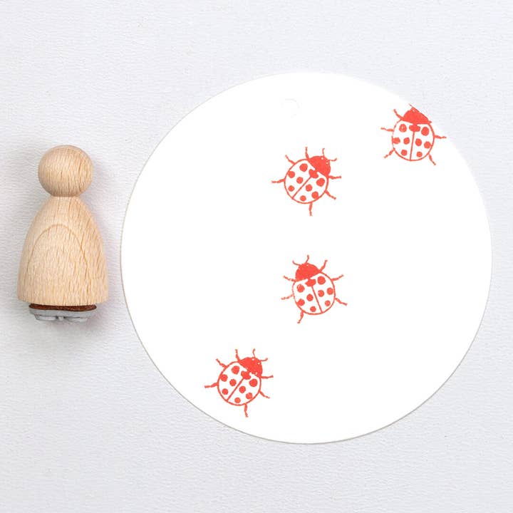 12x Carimbos | Joaninha 2 por atacado de Perlenfischer