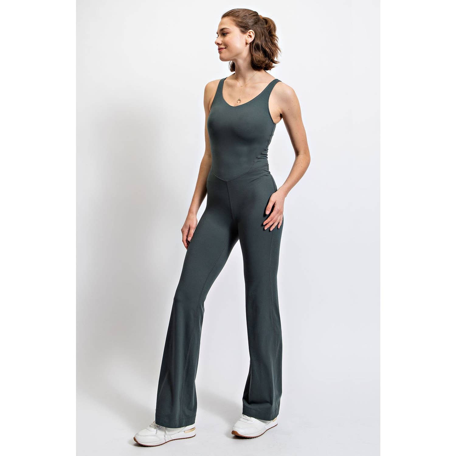 Rae Mode - Wholesale Jumpsuit - Women's - BUTTER SOFT FLARED ONESIE JUMPSUIT9