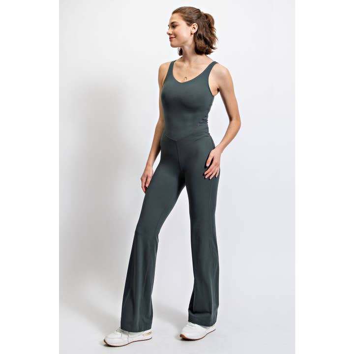 Rae Mode - Wholesale Jumpsuit - Women's - BUTTER SOFT FLARED ONESIE JUMPSUIT9