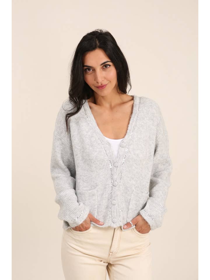 Cherry Paris - Wholesale Cardigan - Women's - Lavinia Vest - IY24622