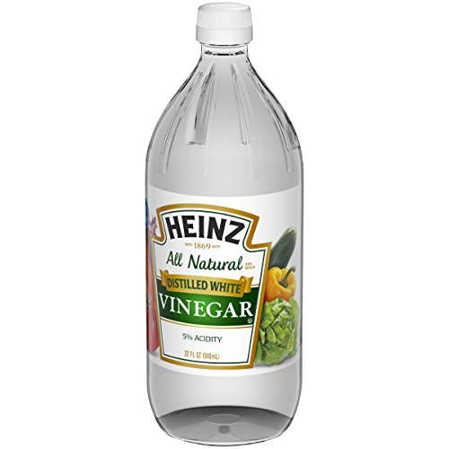 Shop The King - Wholesale Vinegar - Heinz Distilled White Vinegar (32 fl oz Bottles, Pack of 12)