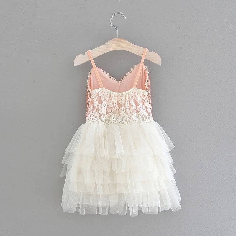 Nicolette's Couture – Großhandel Kleid – Kinder – Das GiGi-Kleid - Roségold0