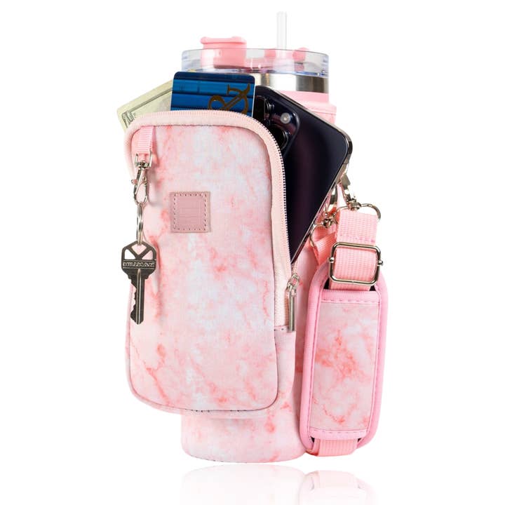 MADE EASY KIT - Wholesale Insulated mug/tumbler - Tumbler Cup Carrier w/ Handle Opening for 40oz Bottles1