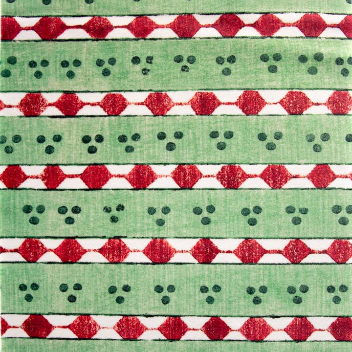 'Geometric 1' velvet stripe fabric (By the Metre) for wholesale by Reimagined by Anna Stark