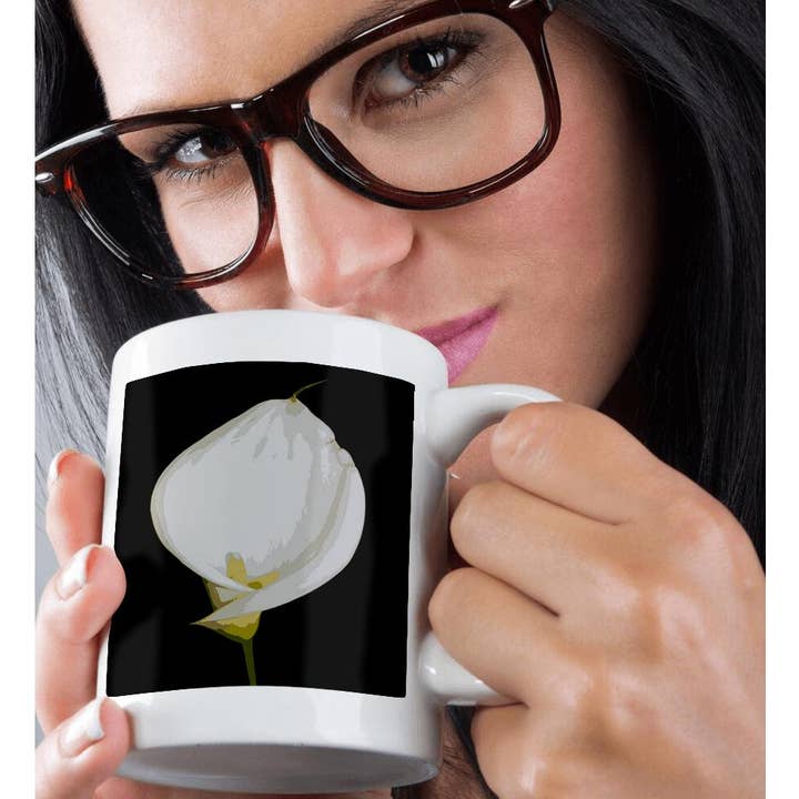 3dRose - Wholesale Coffee Mug - 3dRose, Easter Lily Isolated Botanical Vector, Mug9