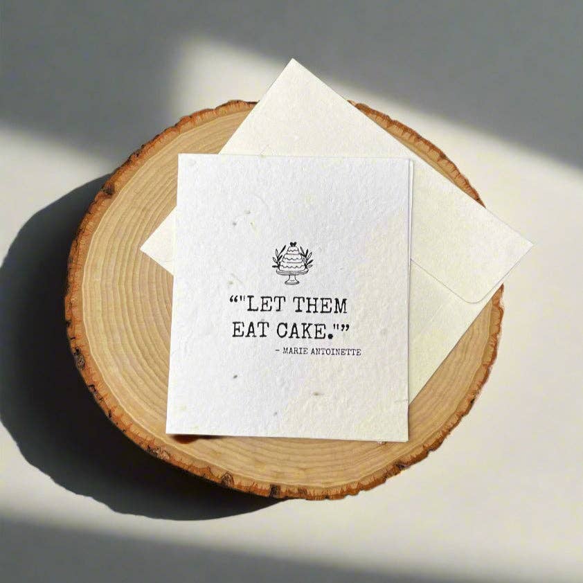 Soothi | Containers Of Creativity – wholesale Birthday card – Let Them Eat Cake2