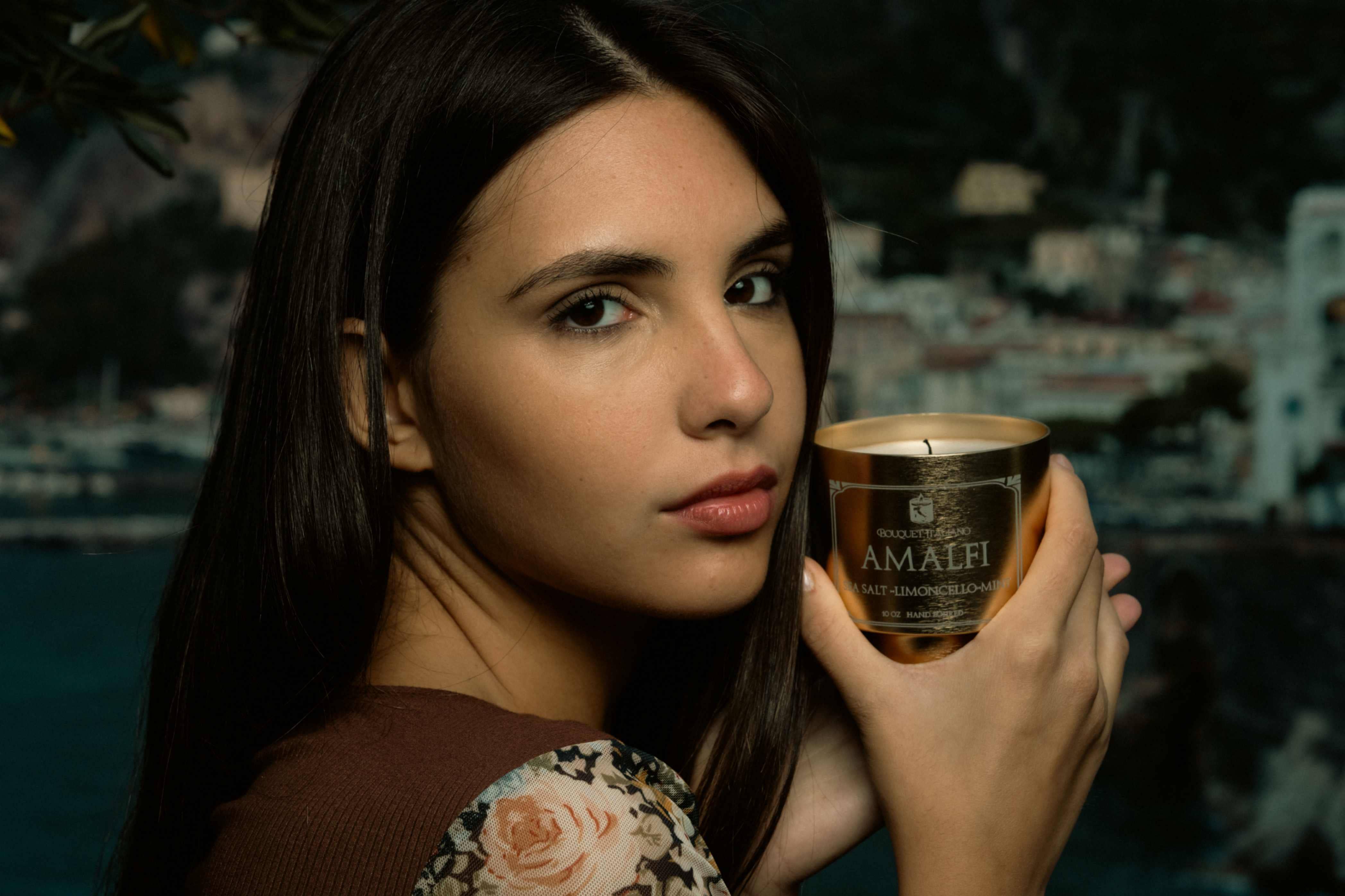 BouquetItaliano – wholesale Jar/filled candle – Amalfi Luxury Scented Candle – Italian Coastal Inspired18