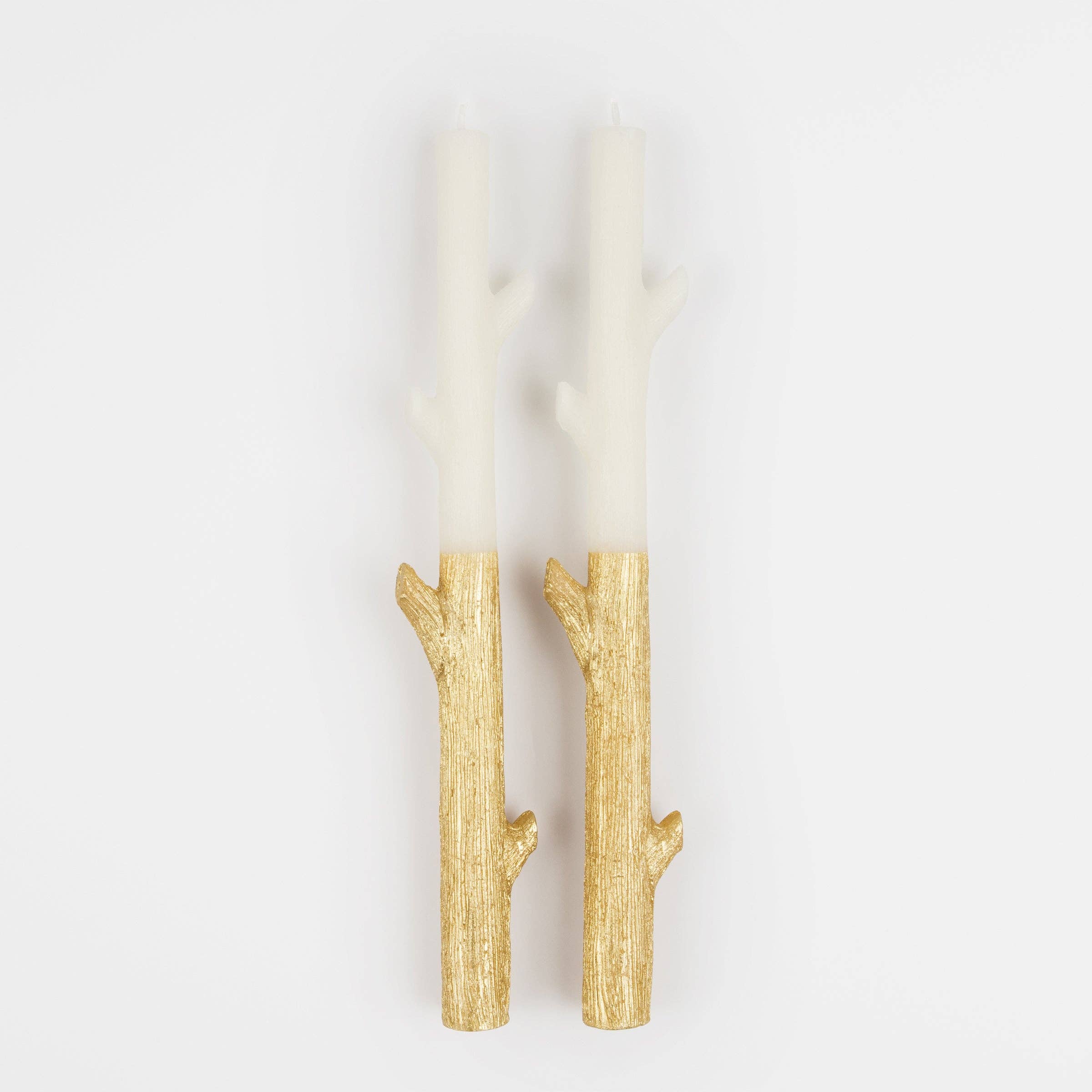 Meri Meri - Wholesale Tapered Candle/Candlestick - Gold Dipped Stick Candles3