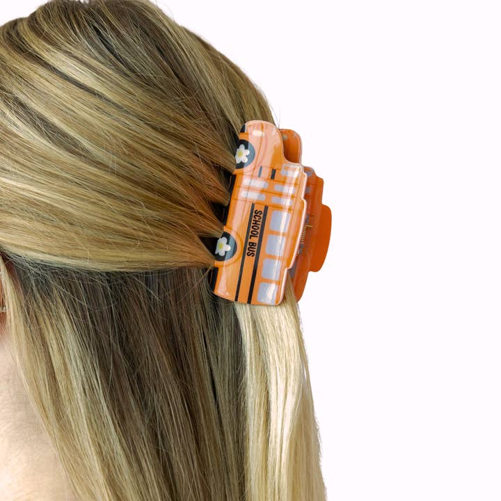 Bus Hair Clip for wholesale by Golden Thread