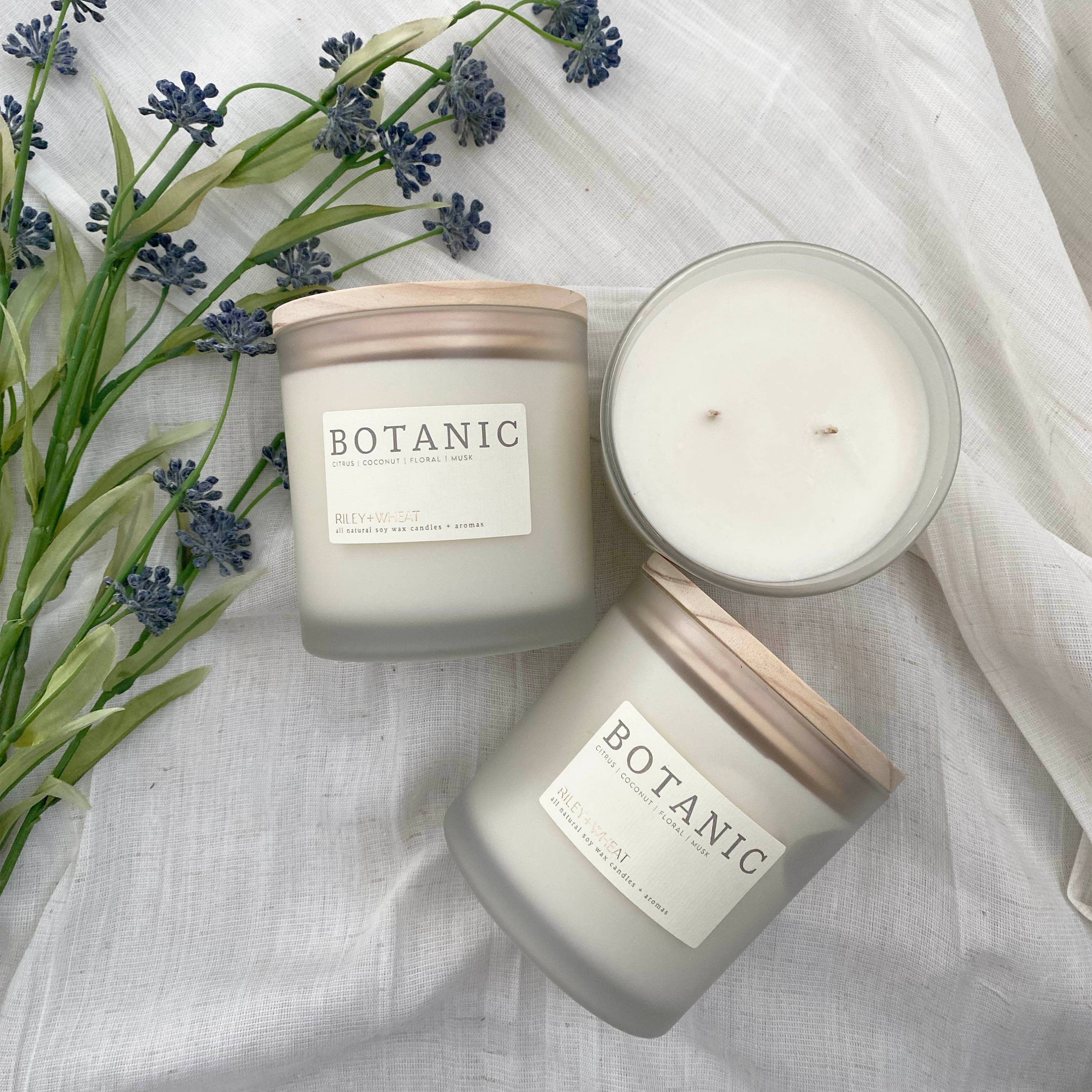 Riley And Wheat - Wholesale Jar/Filled Candle - Botanic Candle 2