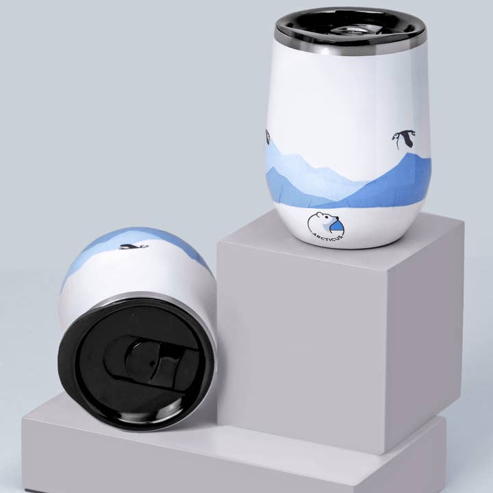 Ginger - Wholesale Insulated mug/tumbler - Puffin Coffee Cup1