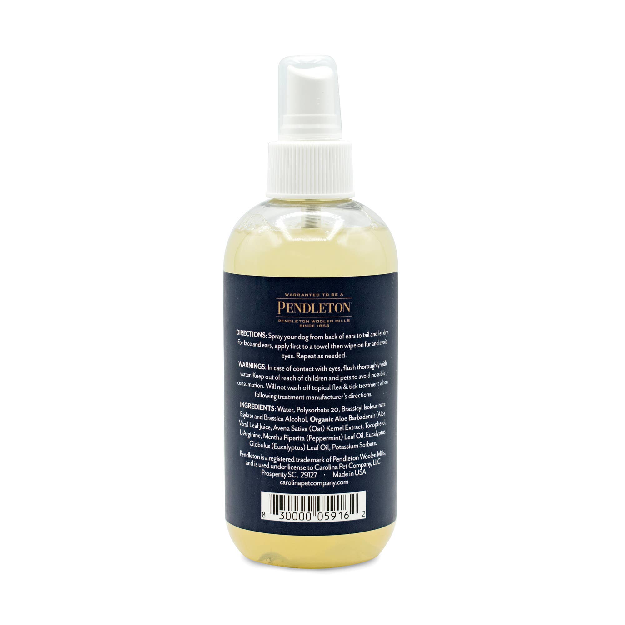 Carolina Pet Company - Wholesale Pet Deodorizing Spray - Pendleton Pet Eucalyptus + Peppermint Deodorizer for Dogs1