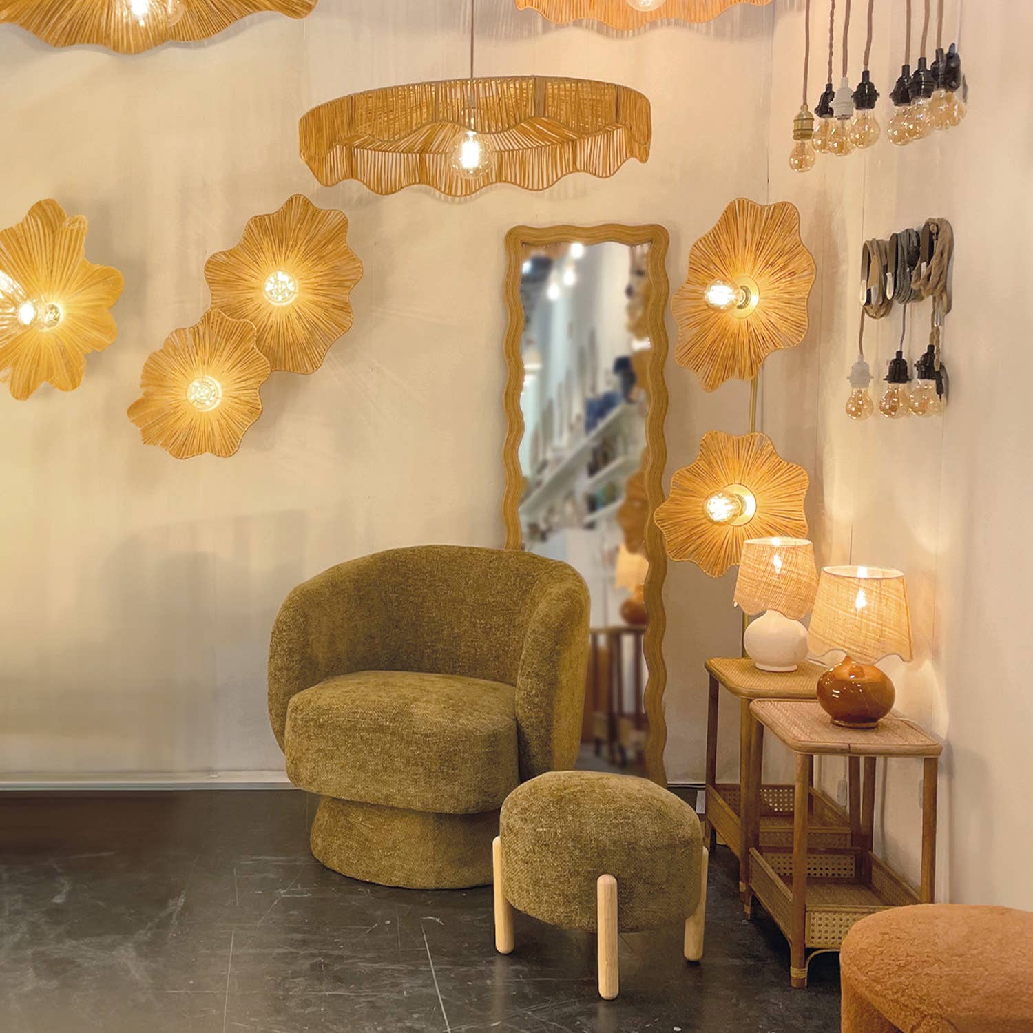 Opjet Paris - Wholesale Wall Mirror - Eloise Mirror rectangle W60 D3 H90cm1