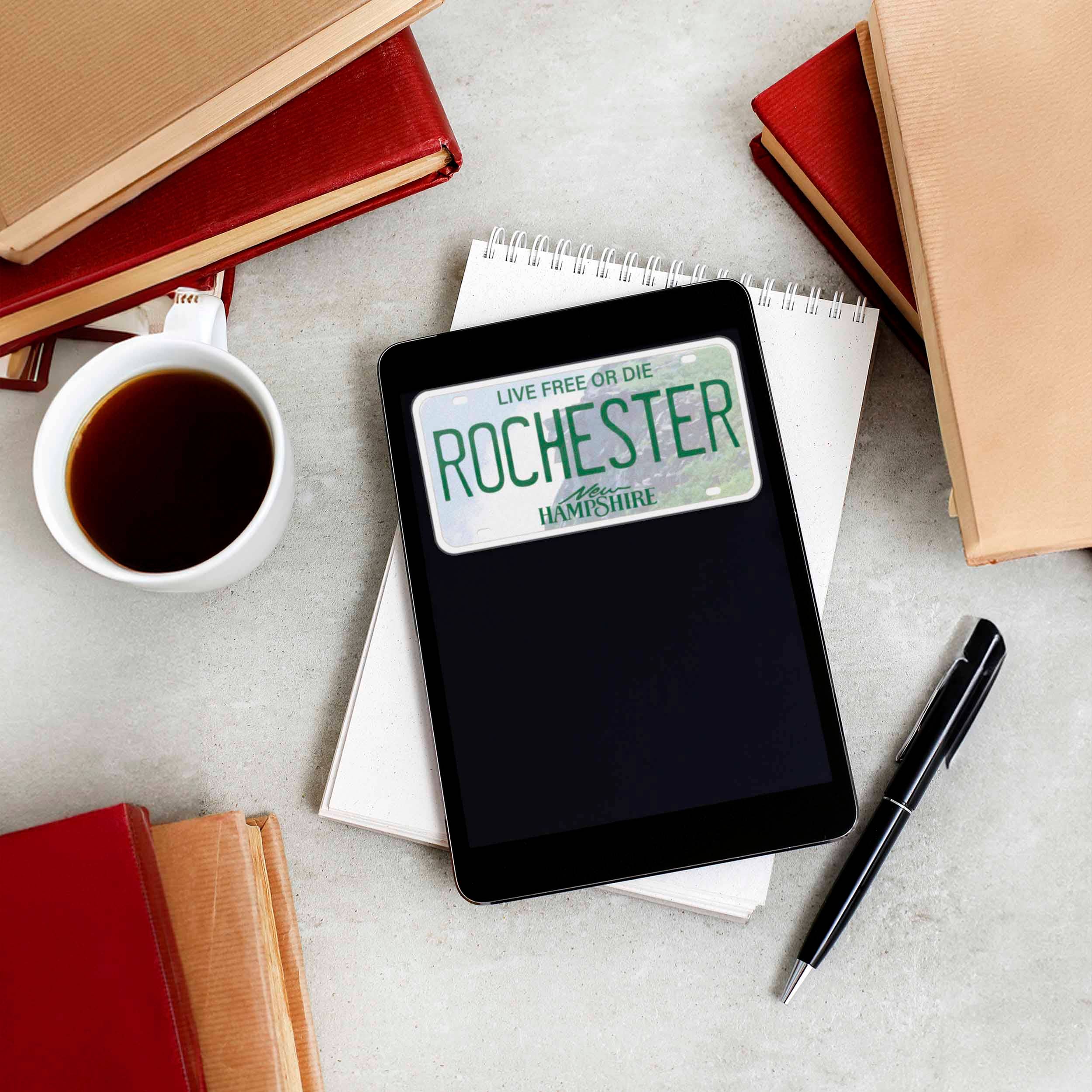 Sentinel Supply – Adesivo por atacado – Autocolantes para matrículas New Hampshire - Decalques NH Personalizados5