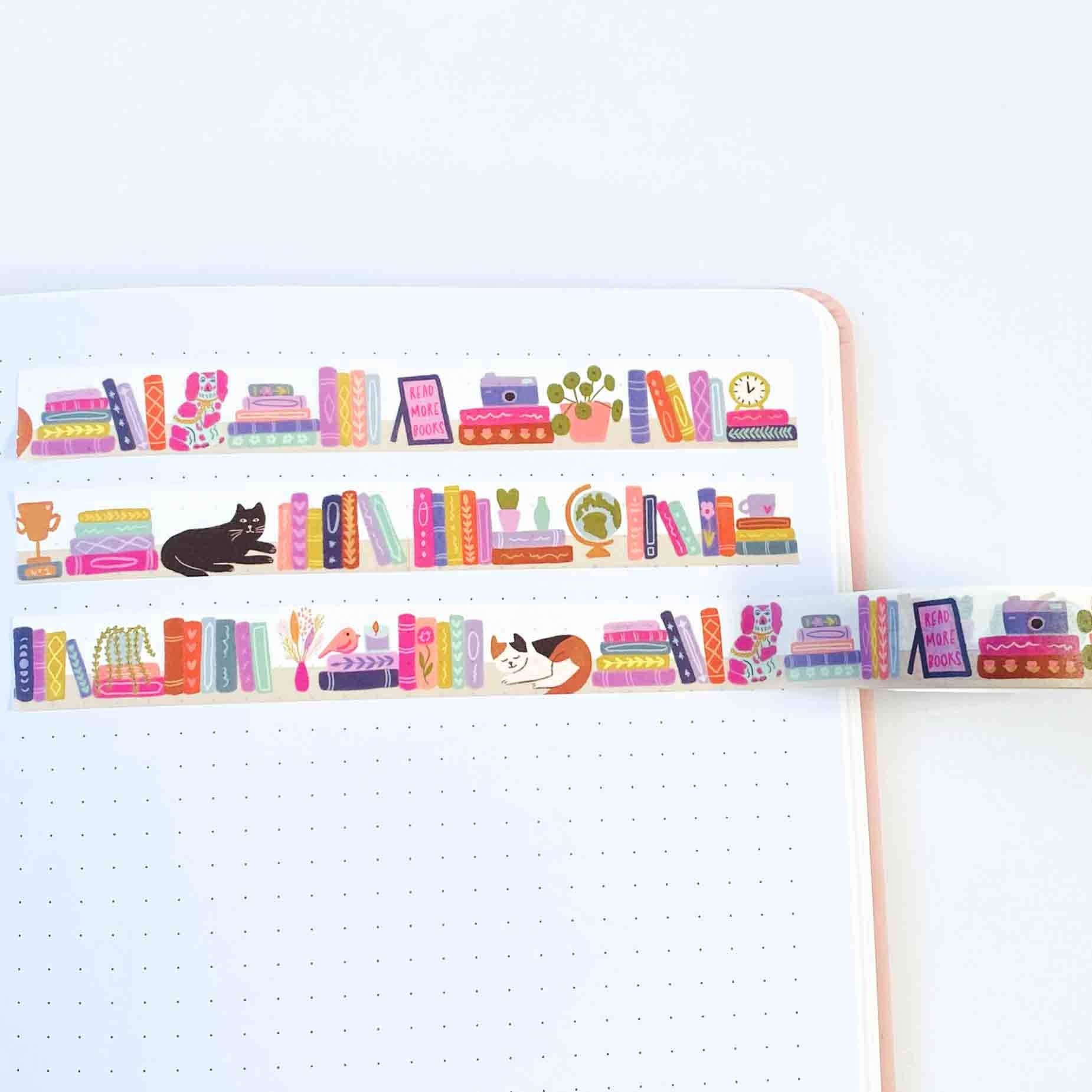 Sarah Frances - Wholesale Washi Tape - Bookshelf Washi Tape2