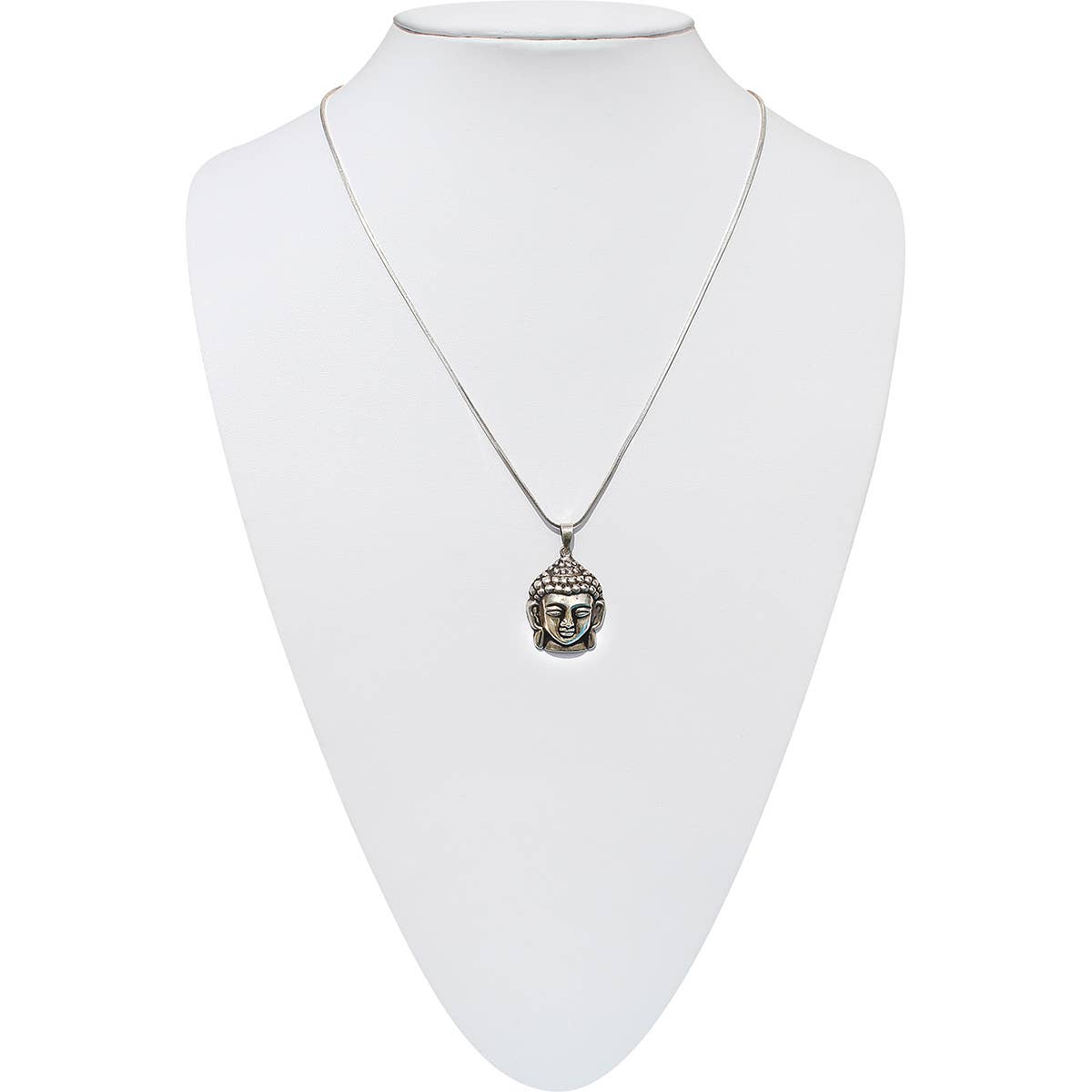 Vintage Addiction - Wholesale Pendant/Charm Necklace - Enlightening Silver Necklace1