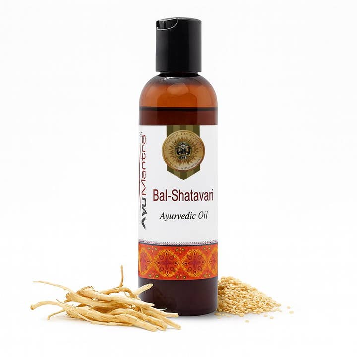 Bal-Shatavari Oil - (118 ml) for wholesale by AyuMantra