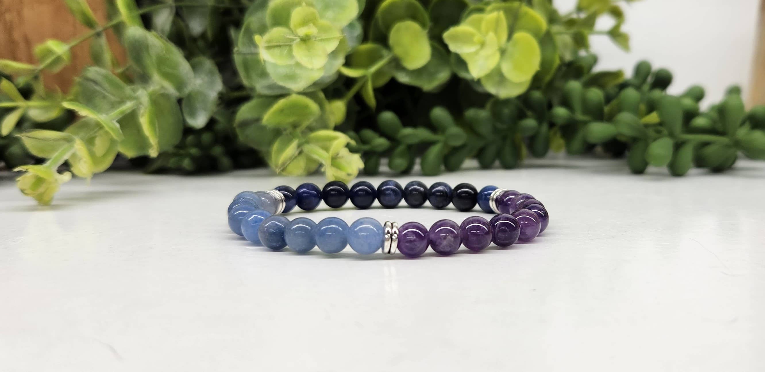 Meraki Gemstones - Wholesale Beaded Bracelet - ANXIETY RELIEF/SUPPORT- Bracelet - Children/Kids Size 6MM