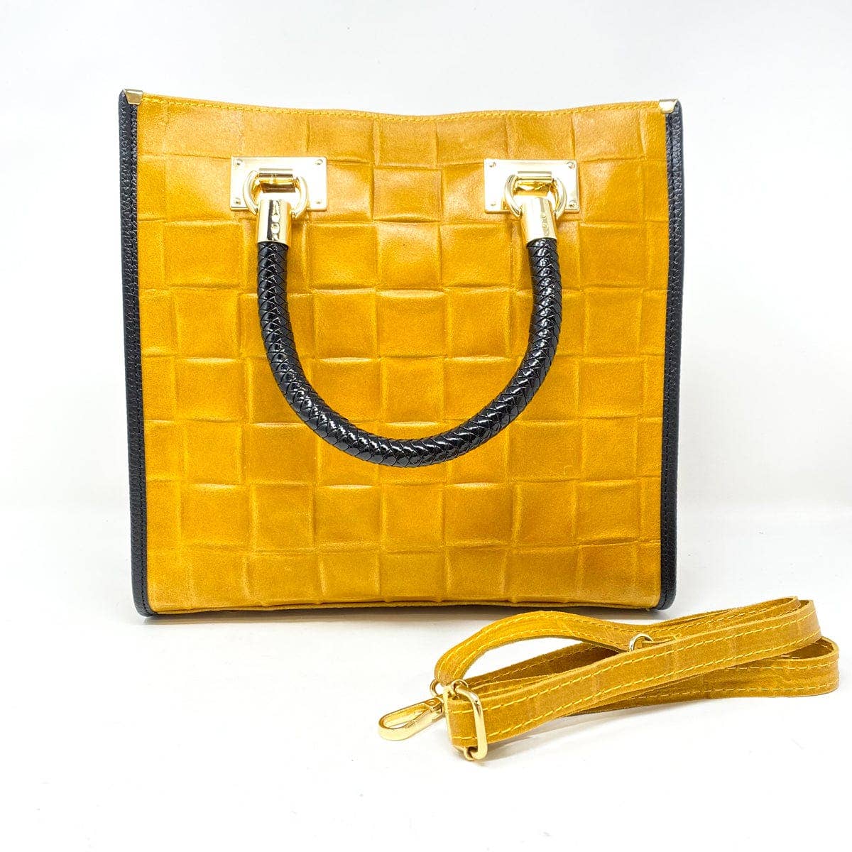 German Fuentes Handbags - Wholesale Top Handle Bag - Women's - GF13229 GENUINE ITALIAN LEATHER PORTFOLIO BAG7